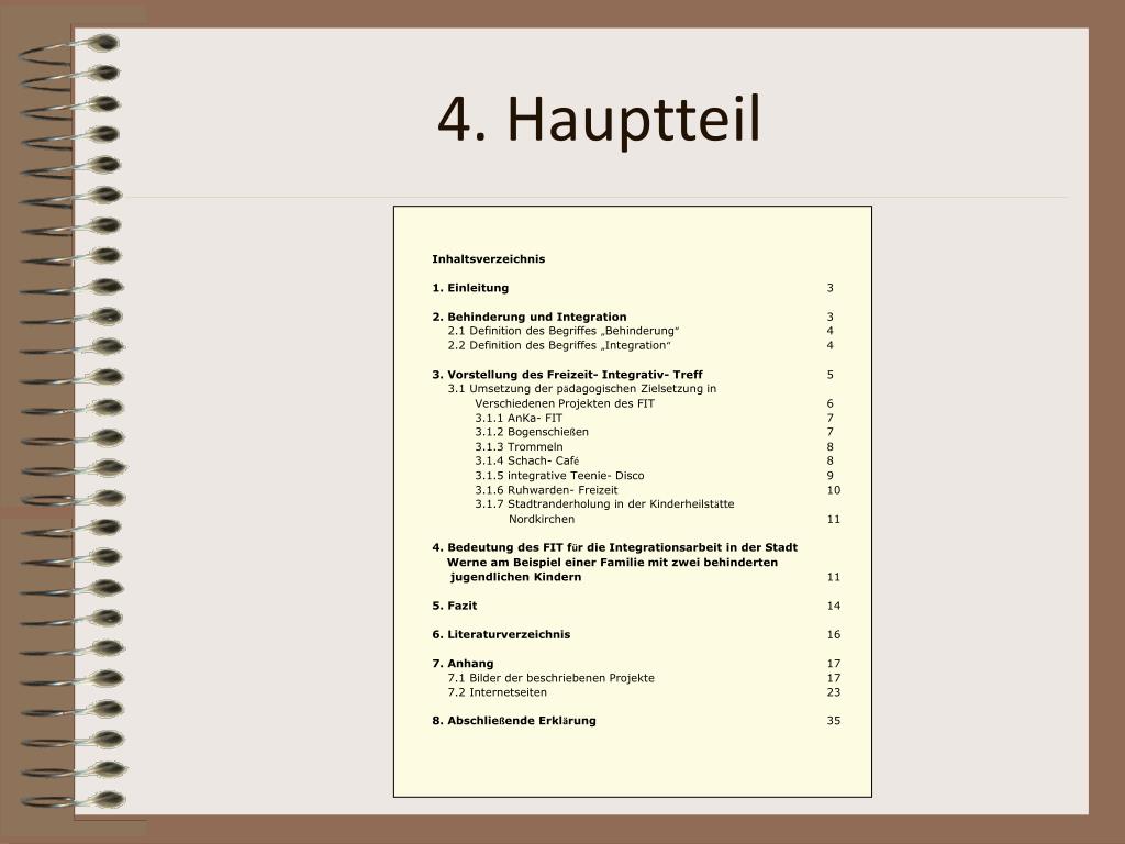 PPT Wie baue ich meine Facharbeit auf? PowerPoint