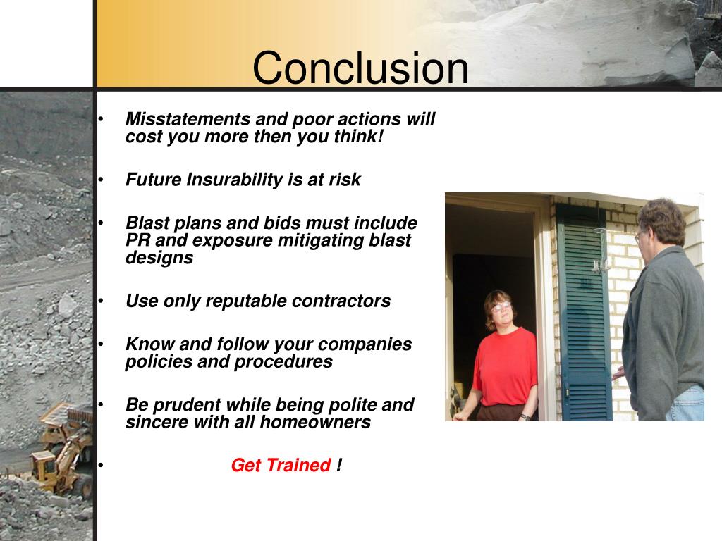 PPT PR at the Doorstep Blasting Insurance Consequences PowerPoint