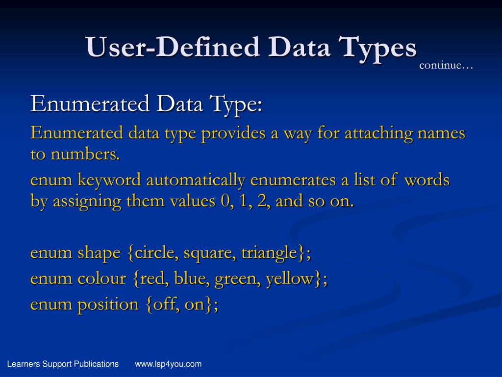 PPT Variables and Data Types PowerPoint Presentation, free download