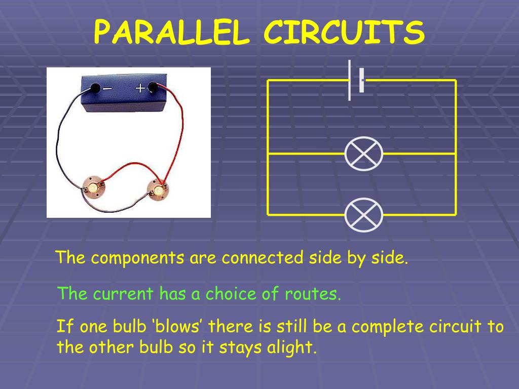 PPT If the top light bulb goes out what happens to the other light