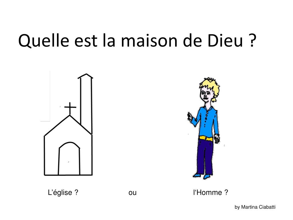 PPT Quelle est la maison de Dieu ? PowerPoint Presentation, free