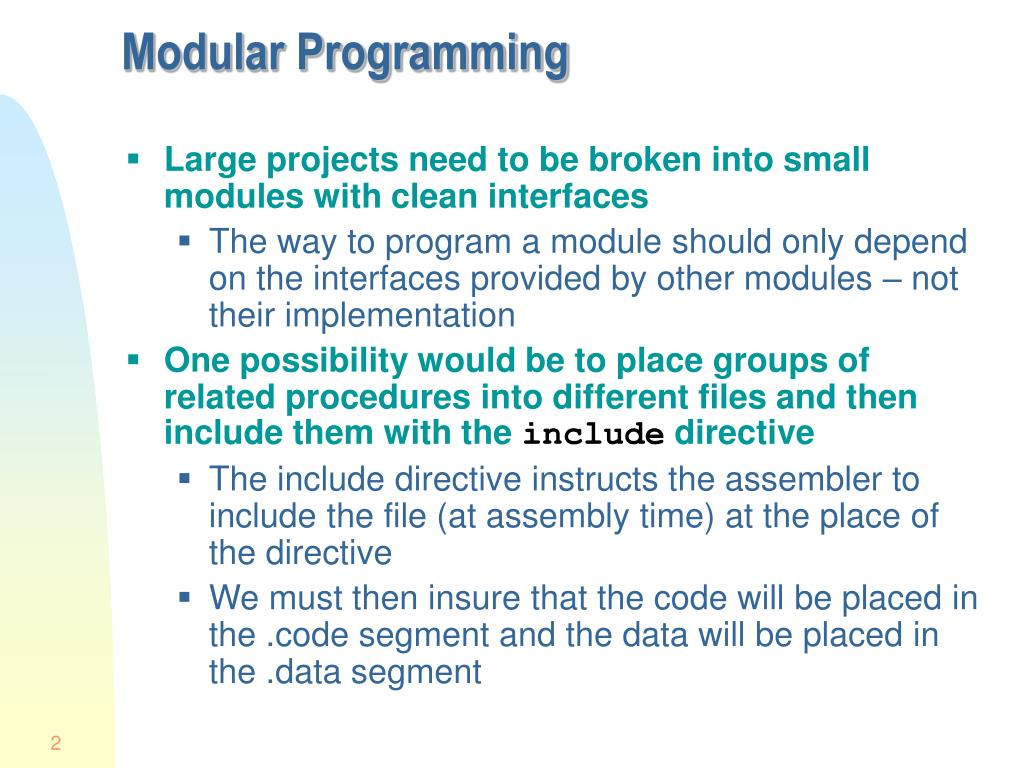 PPT Modular Programming, Stack Frames, and HighLevel Language Interfacing PowerPoint