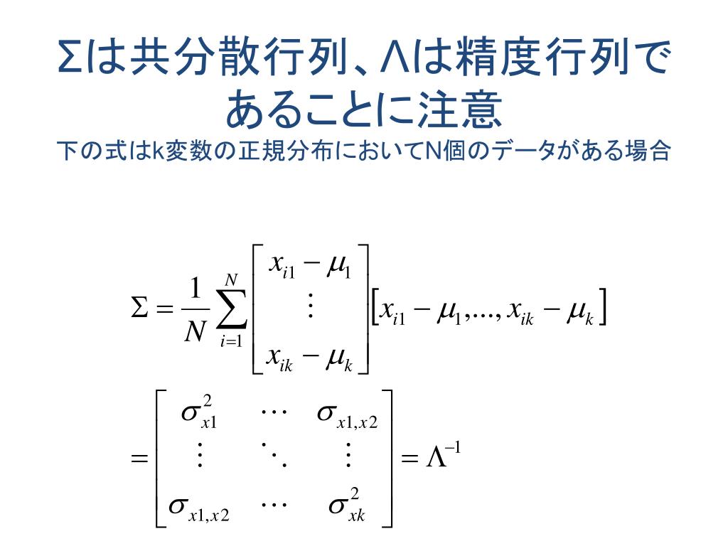 PPT 潜在変数がある場合のモデル推論 EM アルゴリズム EM の混合正規分布への適用例 変分ベイズ法 EP