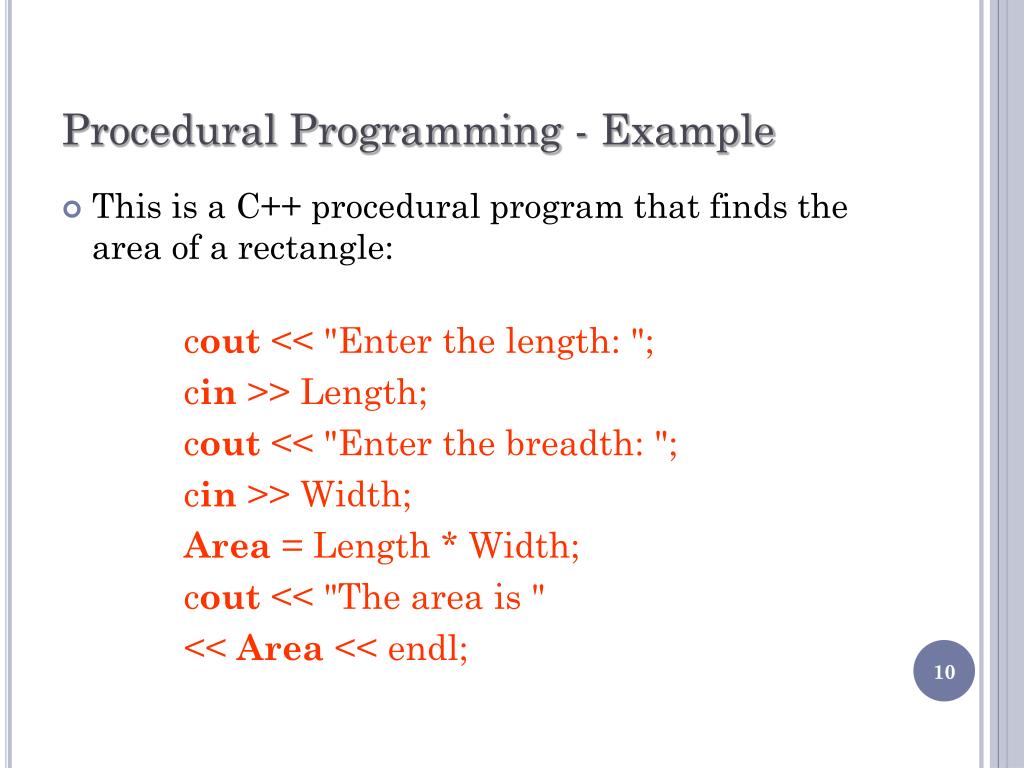 PPT PROGRAMMING PARADIGMS PowerPoint Presentation, free download ID