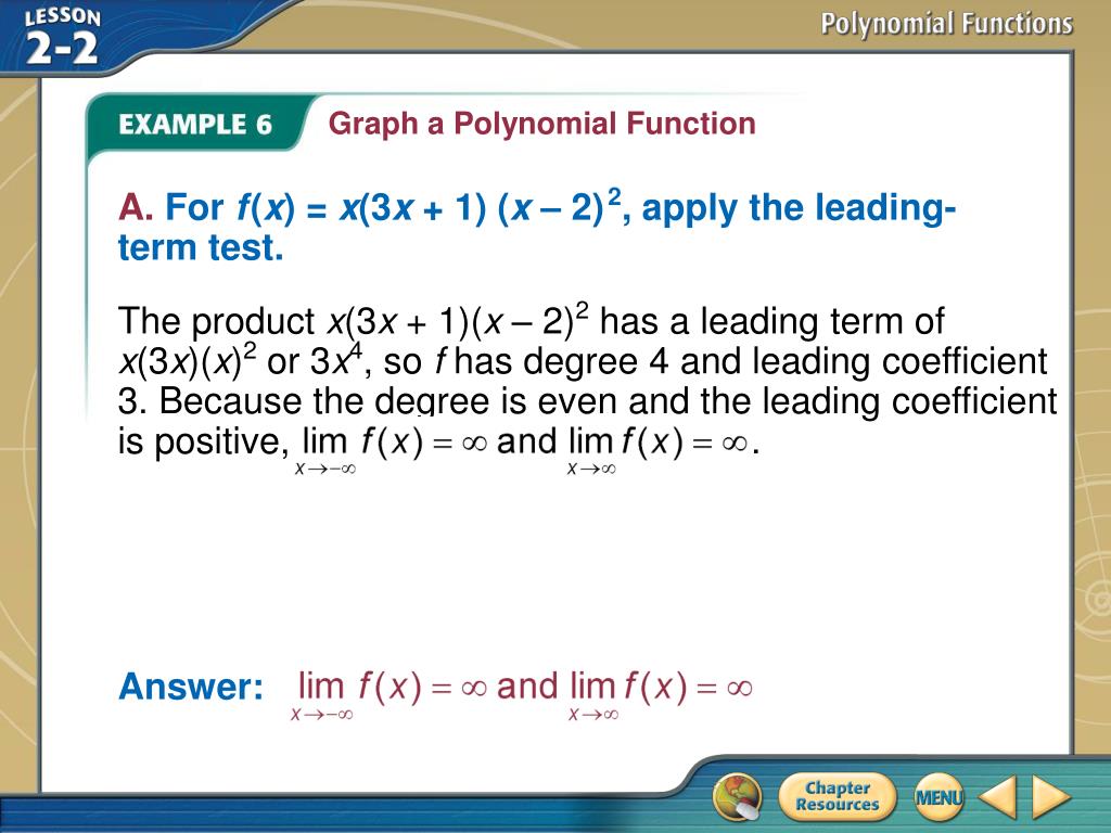 Unit 5 Test Polynomial Functions Answer Key Screenshot
