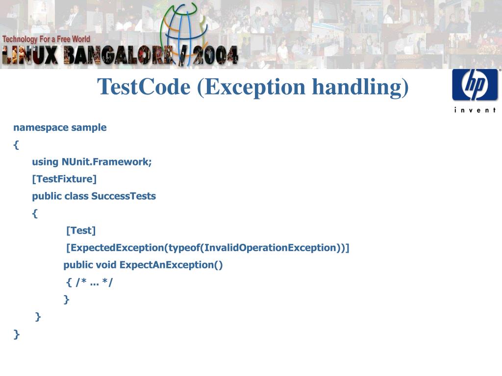 PPT NUnit A Unit Test Framework for under Mono PowerPoint