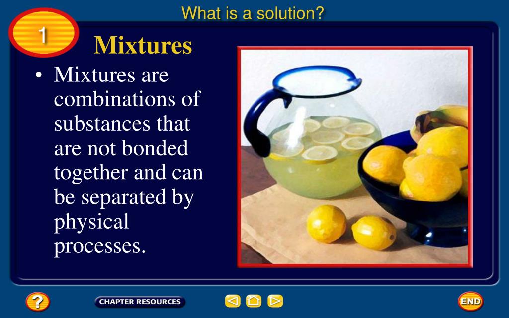 PPT Chapter Substances, Mixtures, and Solubility PowerPoint