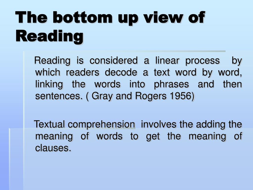 PPT TEACHING READING PowerPoint Presentation, free download ID3910191