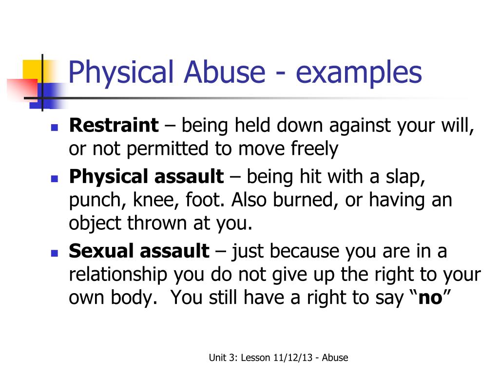 PPT Abuse PowerPoint Presentation, free download ID3911524
