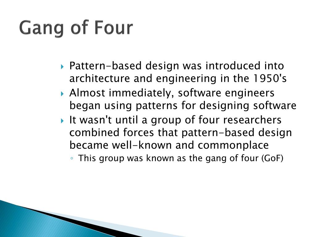 PPT - Design Patterns PowerPoint Presentation, free download - ID:3913327