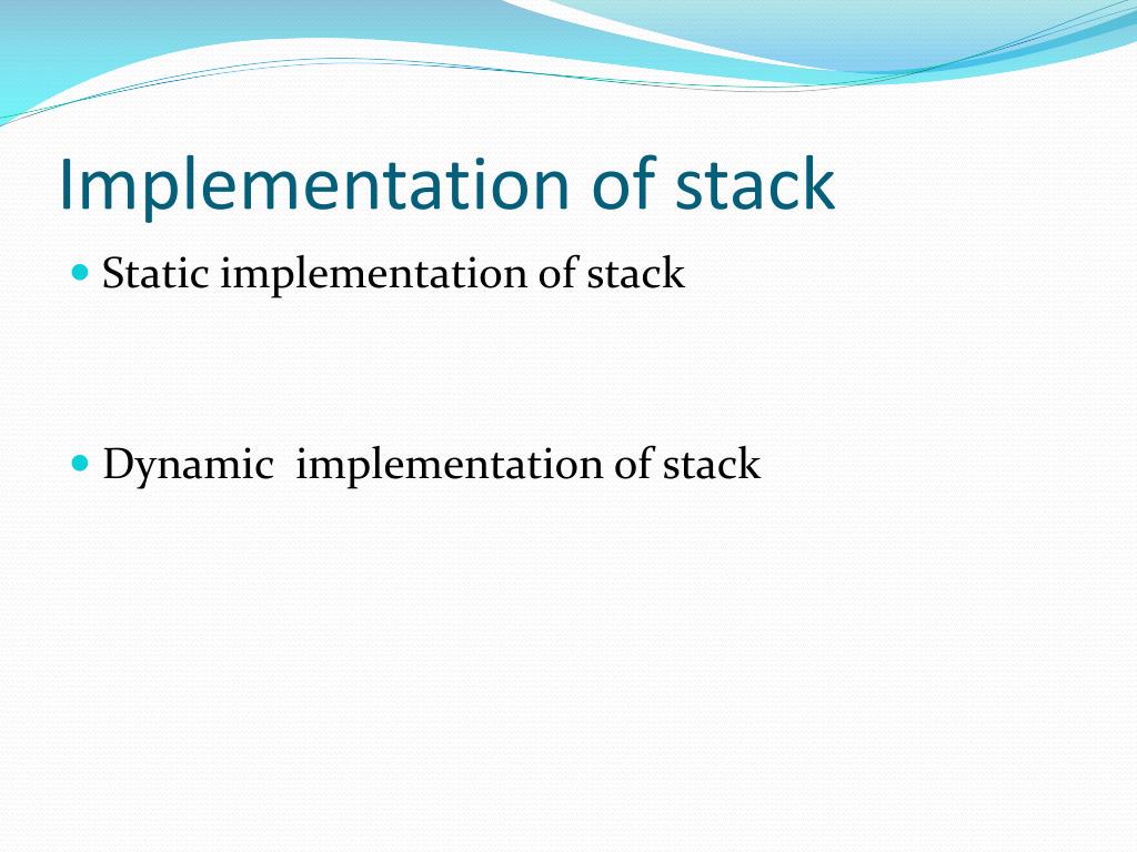 PPT STACK PowerPoint Presentation, free download ID3913960