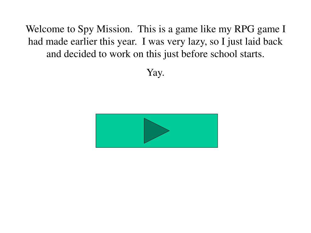 PPT Spy Mission ™ PowerPoint Presentation, free download ID3914657