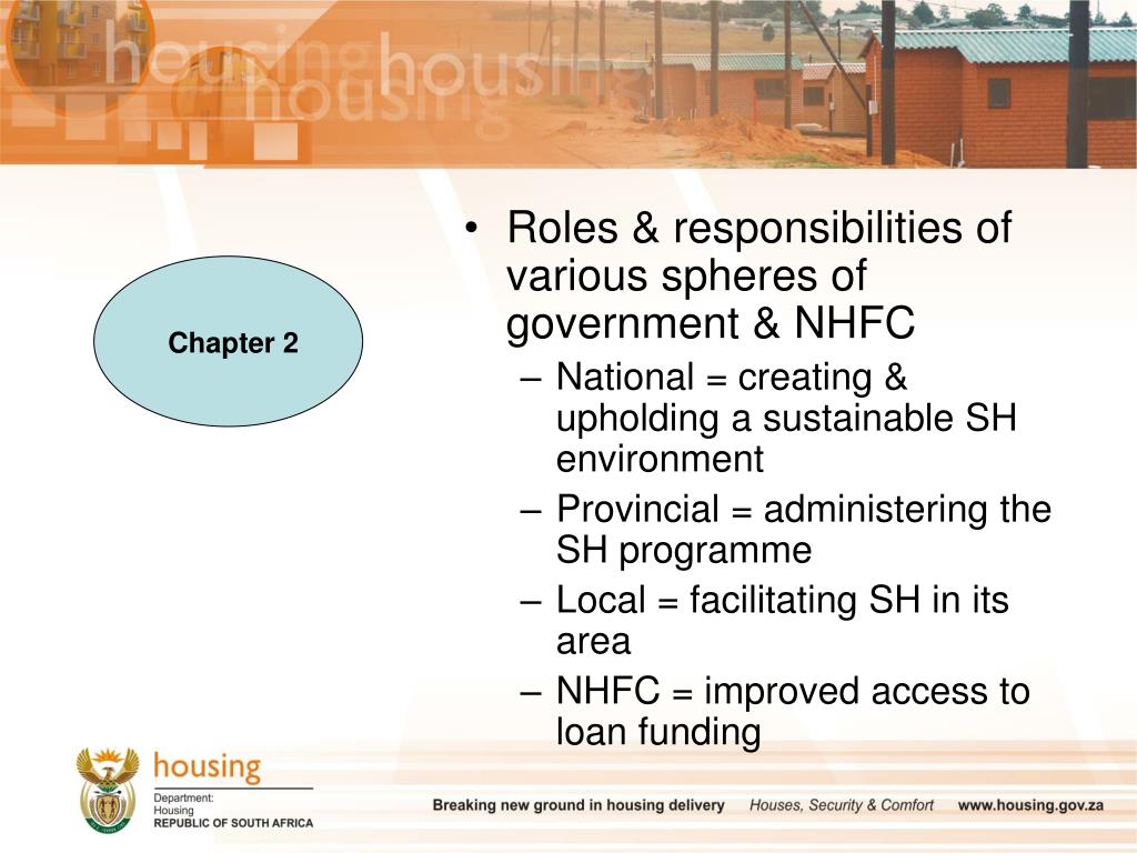 PPT Social Housing Bill 29 of 2007 NCOP Briefing PowerPoint