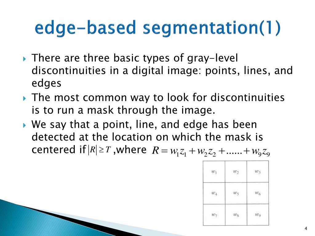 PPT Image segmentation, Representation, and Description PowerPoint