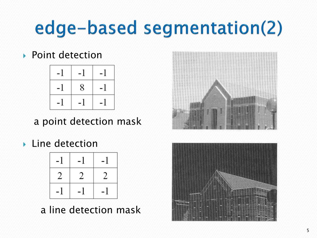 PPT Image segmentation, Representation, and Description PowerPoint