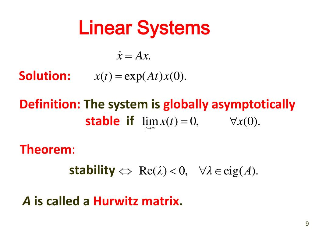 PPT Stability Analysis of Linear Switched Systems An Optimal Control
