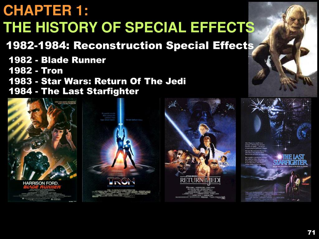 PPT Chapter 1 The History of Special Effects PowerPoint Presentation ID3921398