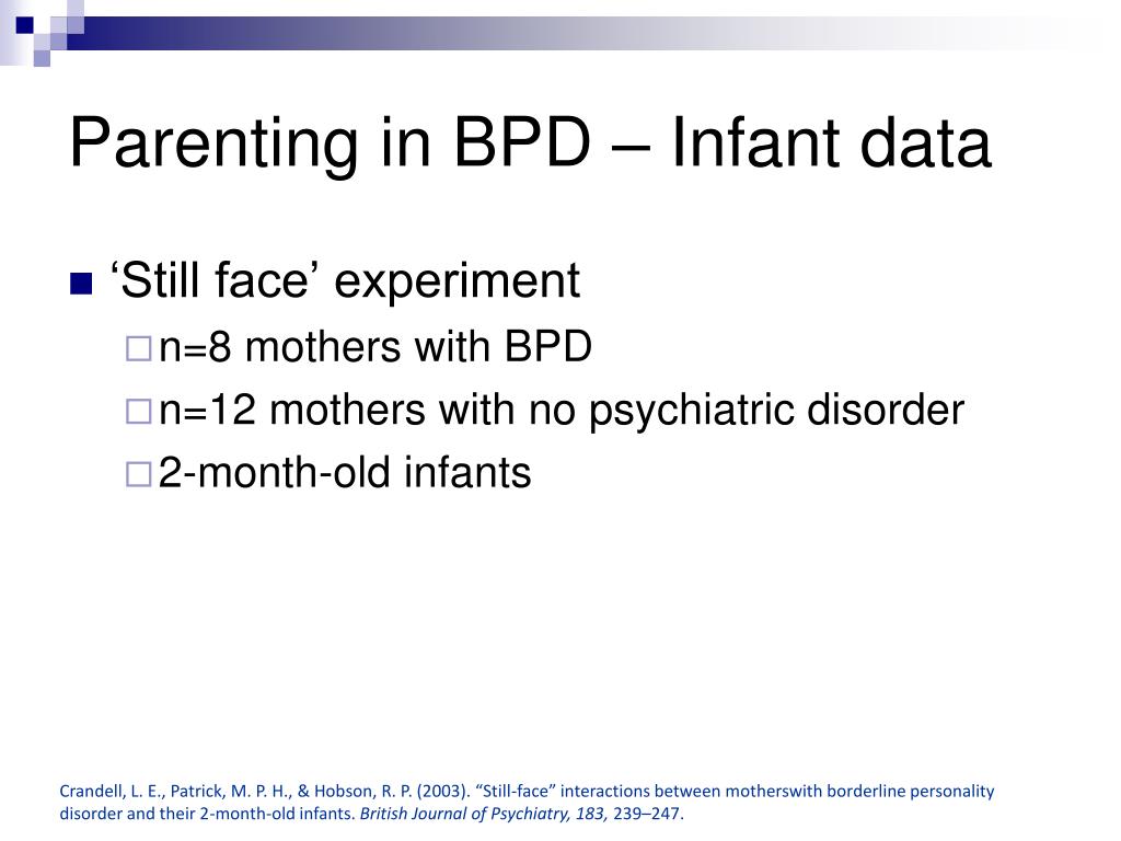 PPT Parenting and Personality Disorder PowerPoint Presentation, free