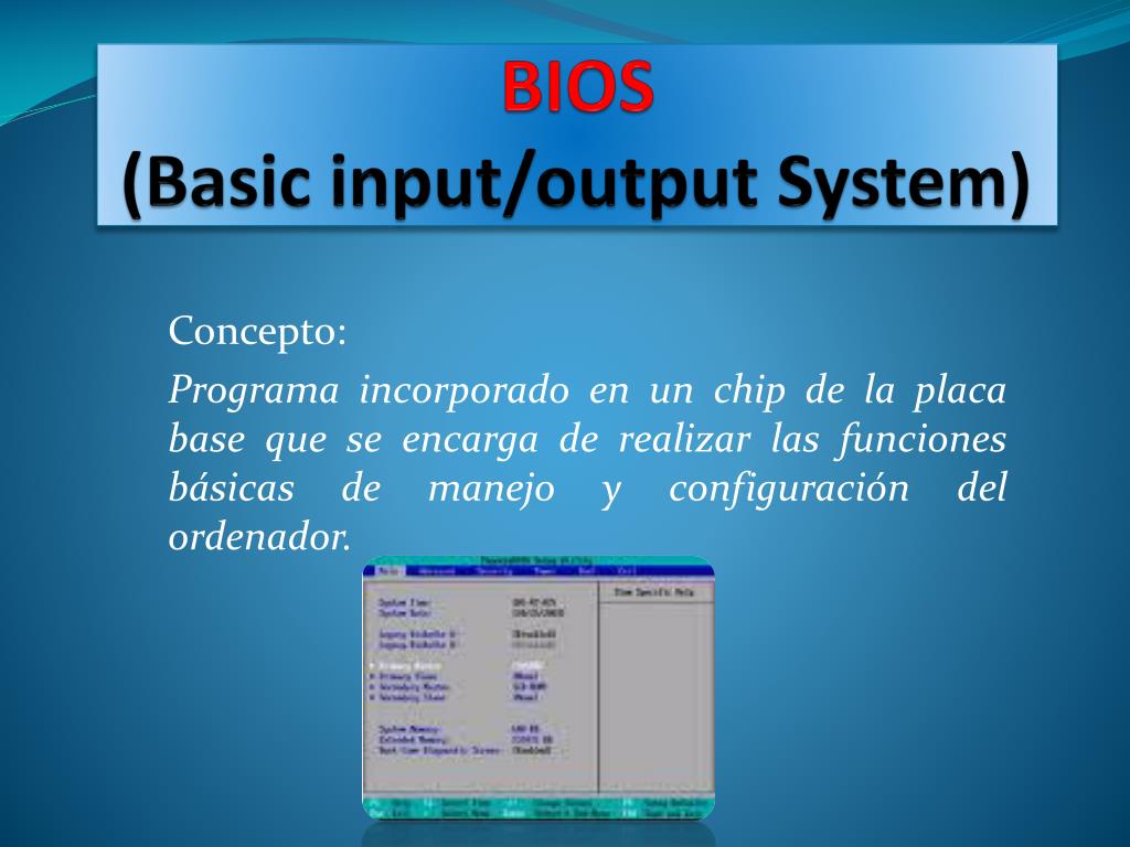 PPT BIOS ( Basic input/output System ) PowerPoint Presentation, free