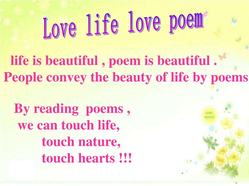 PPT A Few Simple Forms of English Poems PowerPoint