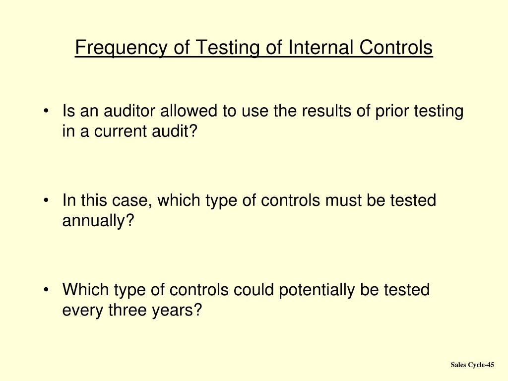 PPT Chapter 14 Audit of the Sales and Collection Cycle Tests of