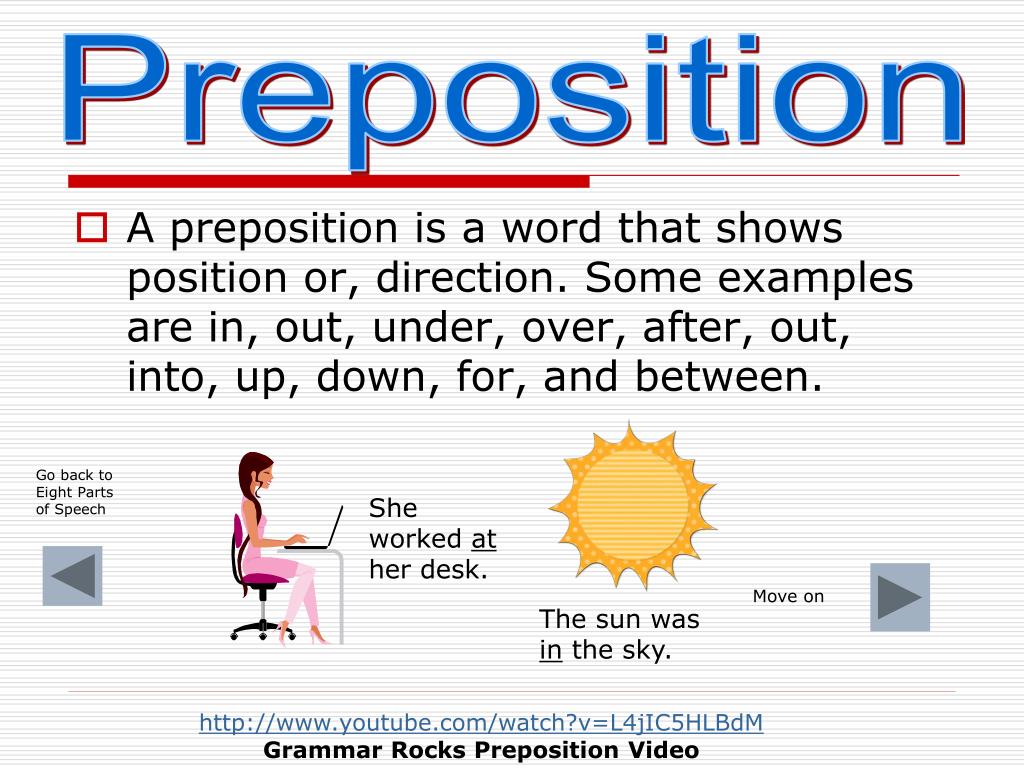 Ppt - The Eight Parts Of Speech Powerpoint Presentation, Free Download - Id:3932371