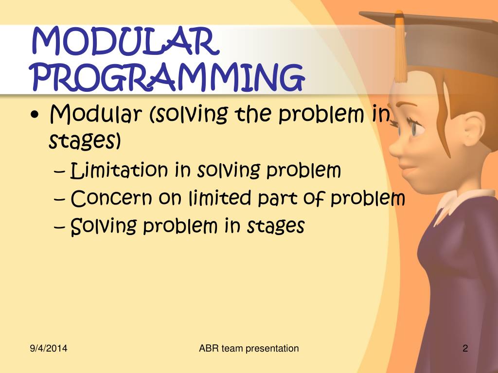 PPT Algorithm and Programming Modular Programming PowerPoint