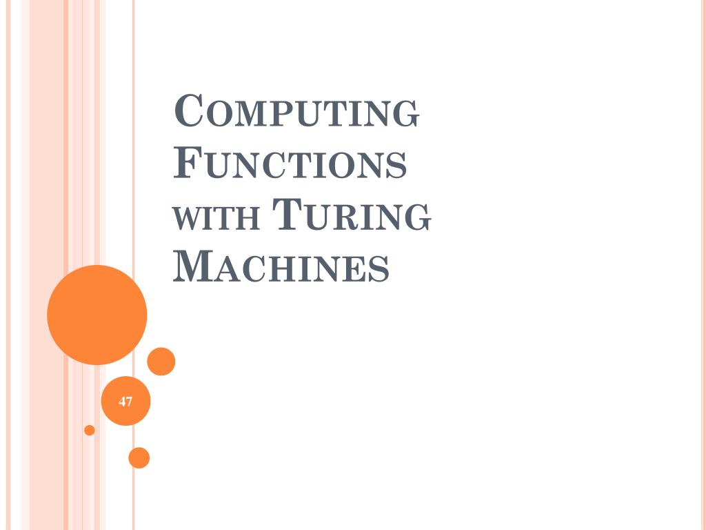 PPT Turing Machine PowerPoint Presentation, free download ID3936408