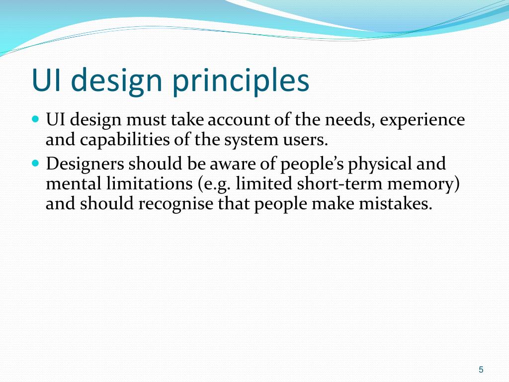 PPT User interface design PowerPoint Presentation, free download ID