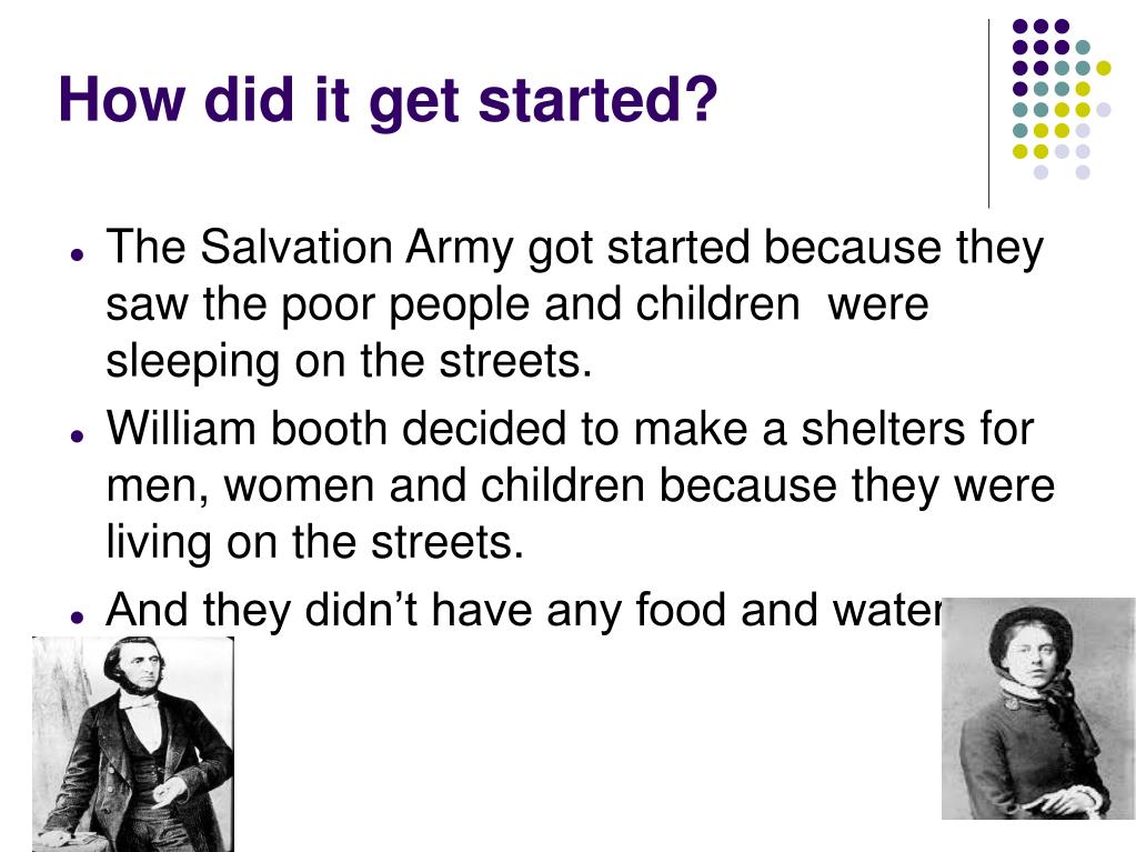 PPT The Salvation Army PowerPoint Presentation, free download ID