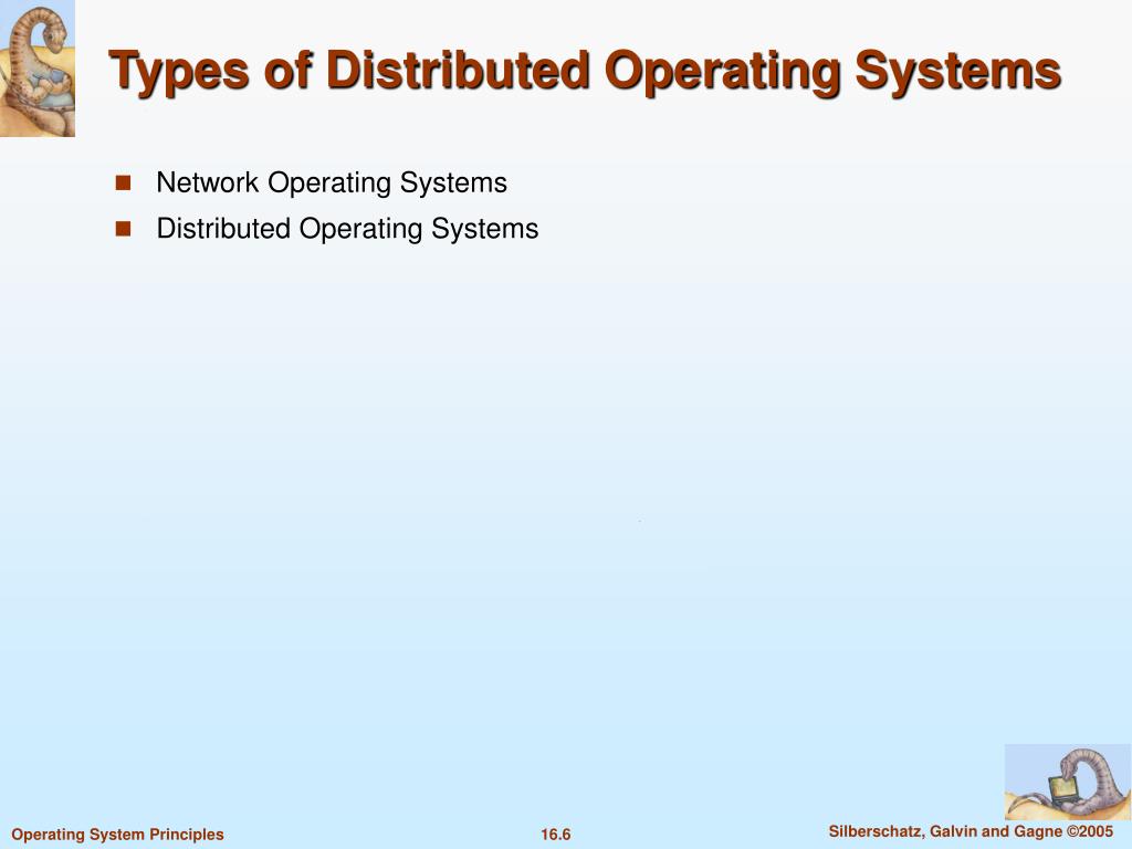 PPT Chapter 14 Distributed Operating Systems PowerPoint Presentation