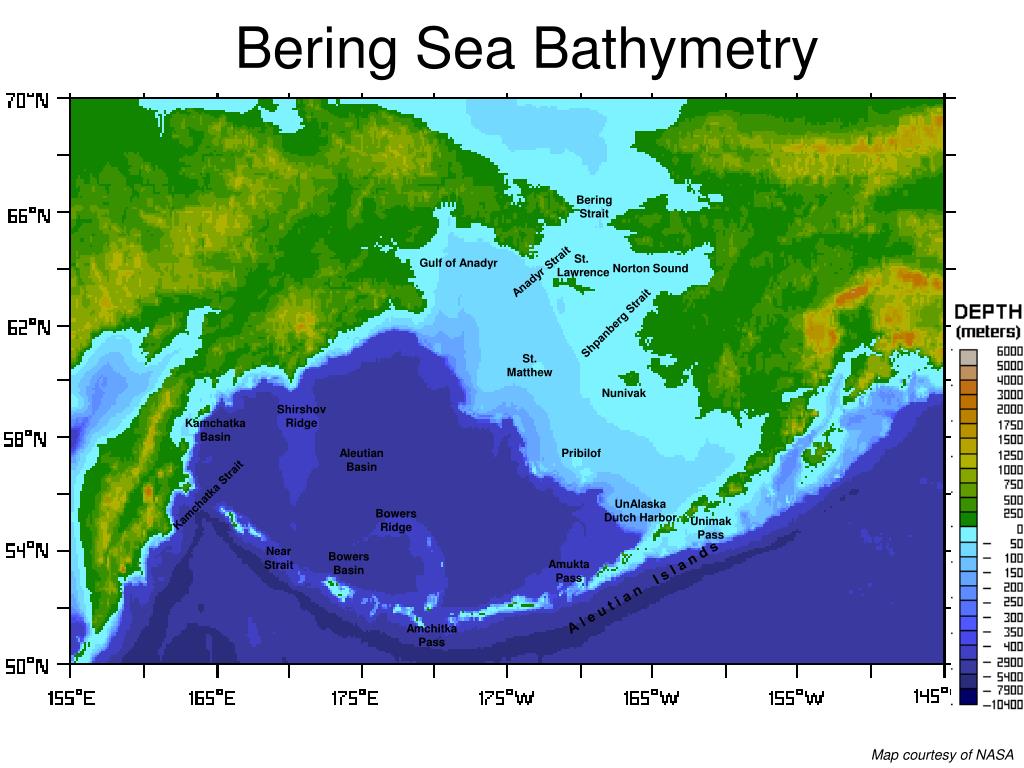 PPT Bering Sea Bathymetry PowerPoint Presentation, free download ID