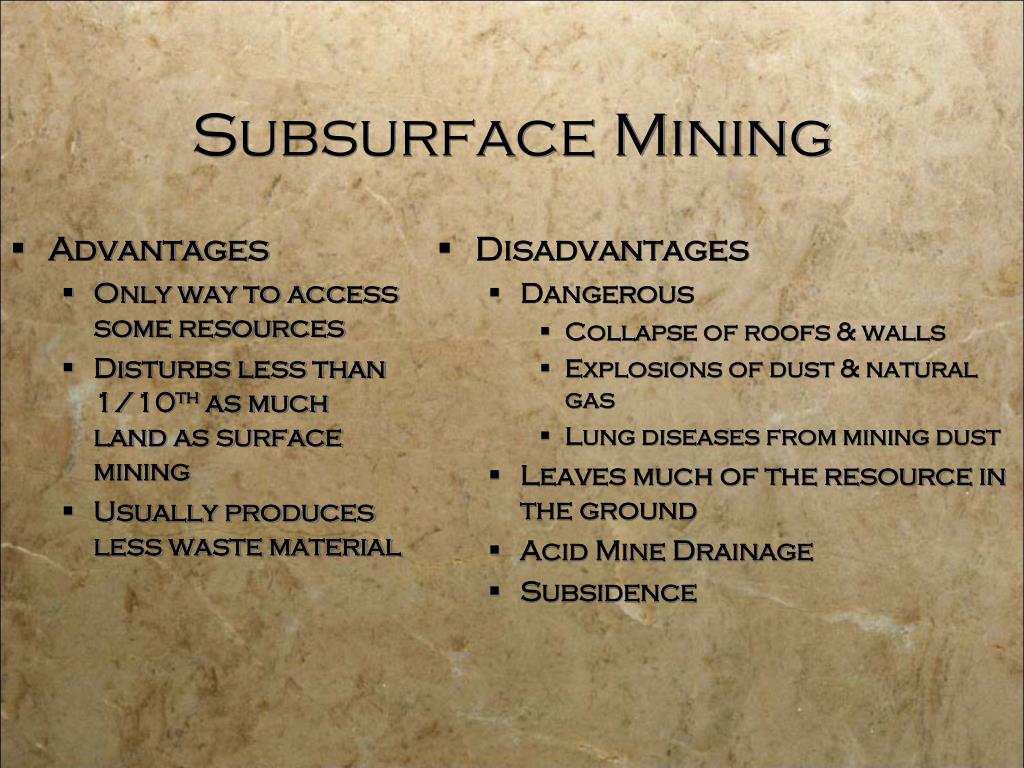 PPT Mining and other extraction methods PowerPoint Presentation, free