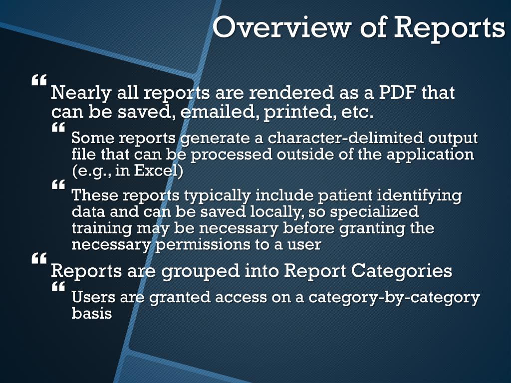 PPT Arkansas Patient Level Reports PowerPoint Presentation