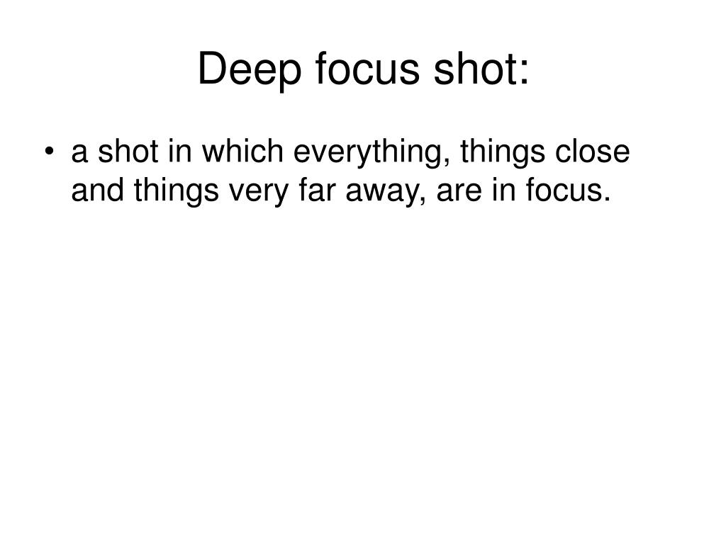 PPT Types of shots PowerPoint Presentation, free download ID3947545