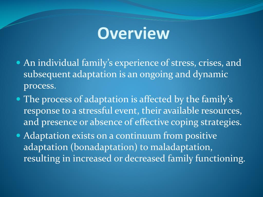 PPT Family Systems Stresses & Adaptation PowerPoint Presentation
