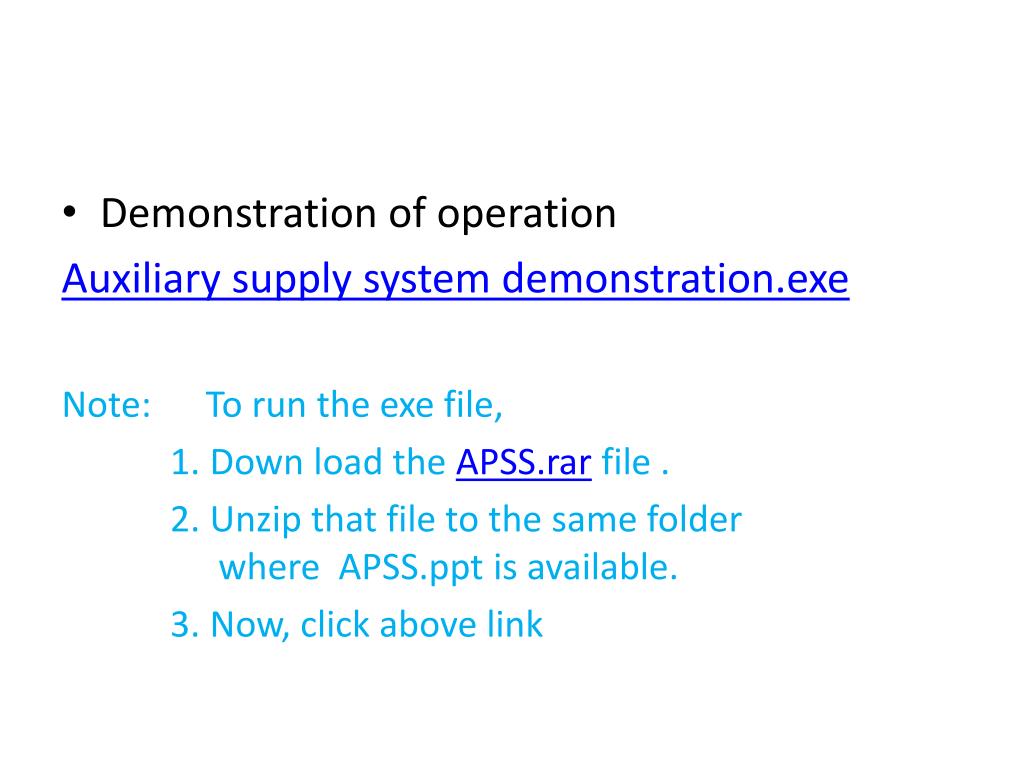 PPT Auxiliary Power Supply System PowerPoint Presentation, free
