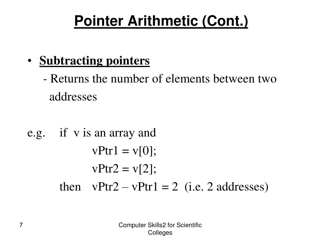 PPT Pointers in C++ PowerPoint Presentation, free download ID3949357