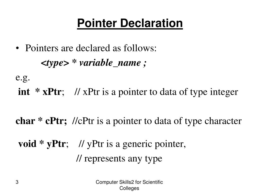 PPT Pointers in C++ PowerPoint Presentation, free download ID3949357
