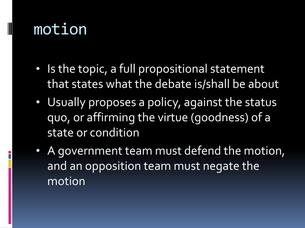 PPT DEBATE SEMINAR PowerPoint Presentation, free download ID3950380