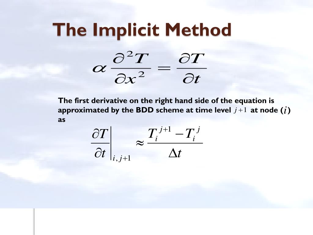 PPT Parabolic Partial Differential Equations PowerPoint Presentation