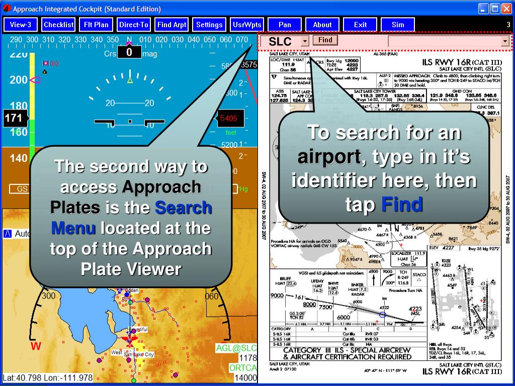 PPT Installing and Using Approach Plates PowerPoint Presentation