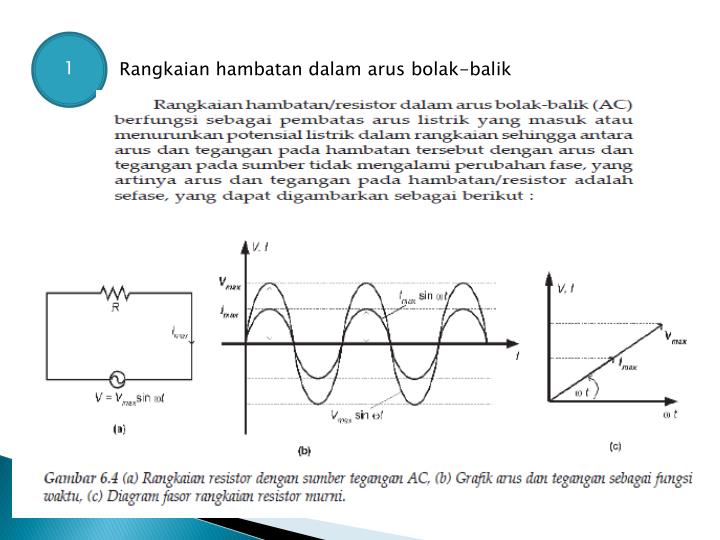 PPT RANGKAIAN LISTRIK ARUS BOLAKBALIK PowerPoint Presentation ID3952781
