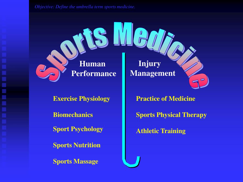 PPT The Sports Medicine Team and Their Roles PowerPoint Presentation