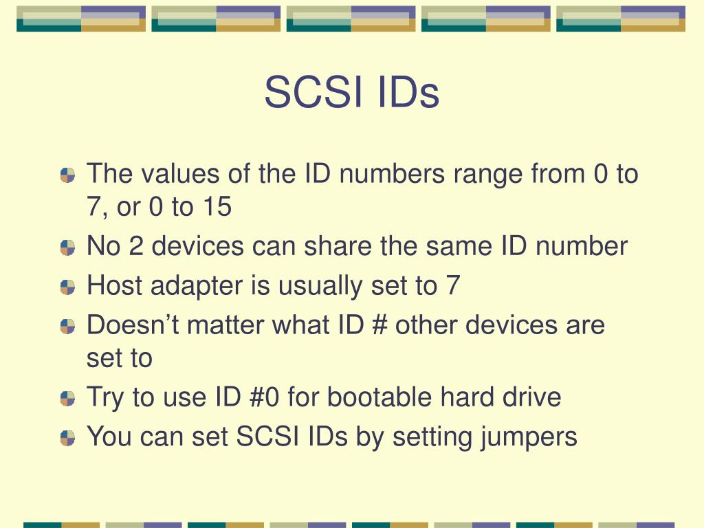PPT SCSI PowerPoint Presentation, free download ID3956413