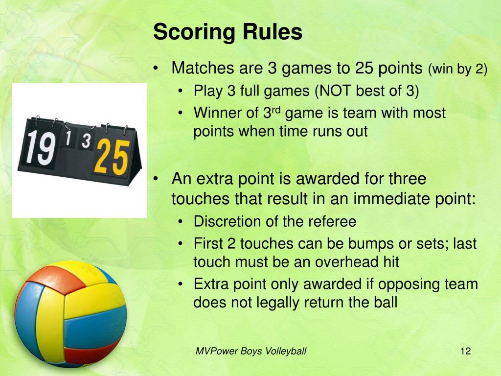 PPT McLeanVienna (MV) Power Boys Volleyball Fall 2013 PowerPoint