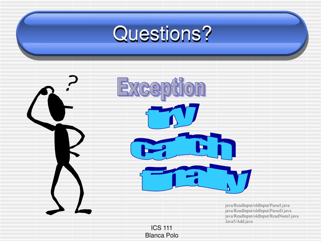 PPT Exception Handling PowerPoint Presentation, free download ID3960119