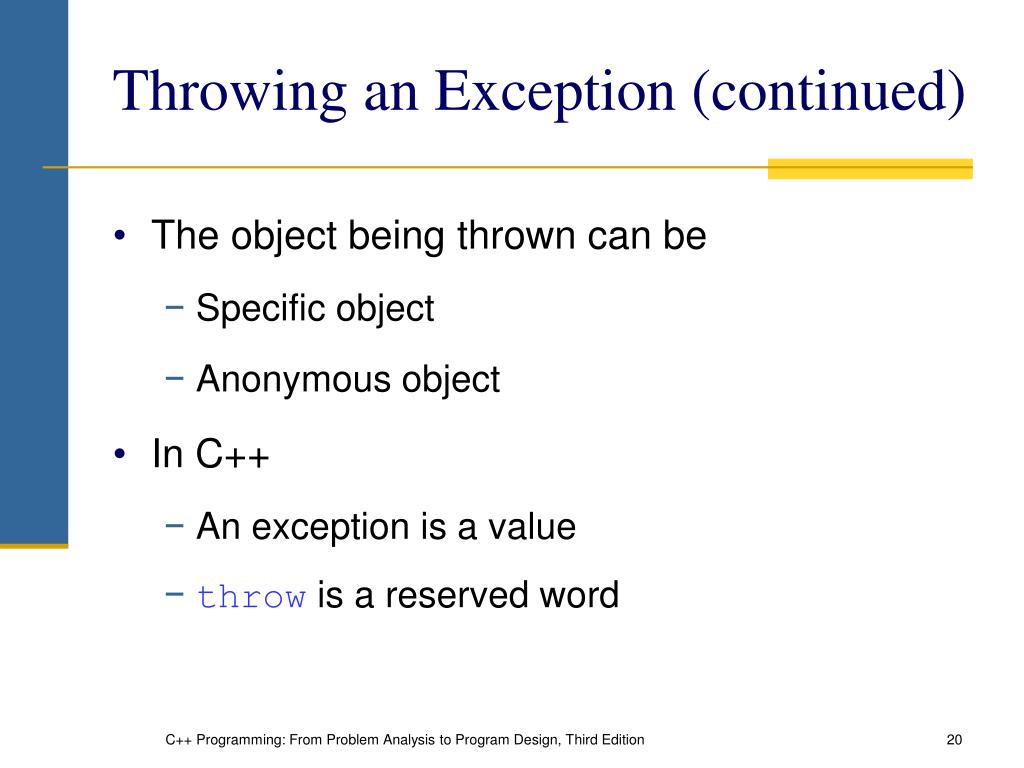PPT C++ Programming From Problem Analysis to Program Design, Third
