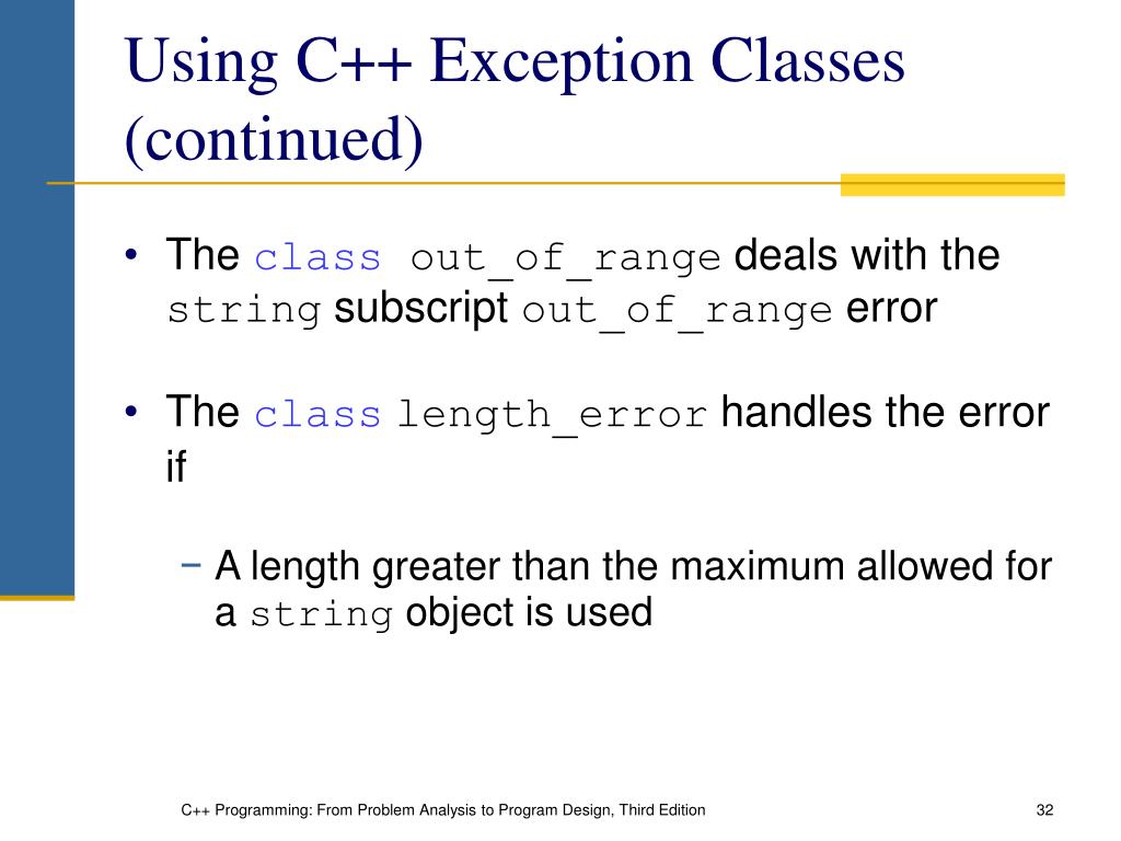 PPT C++ Programming From Problem Analysis to Program Design, Third