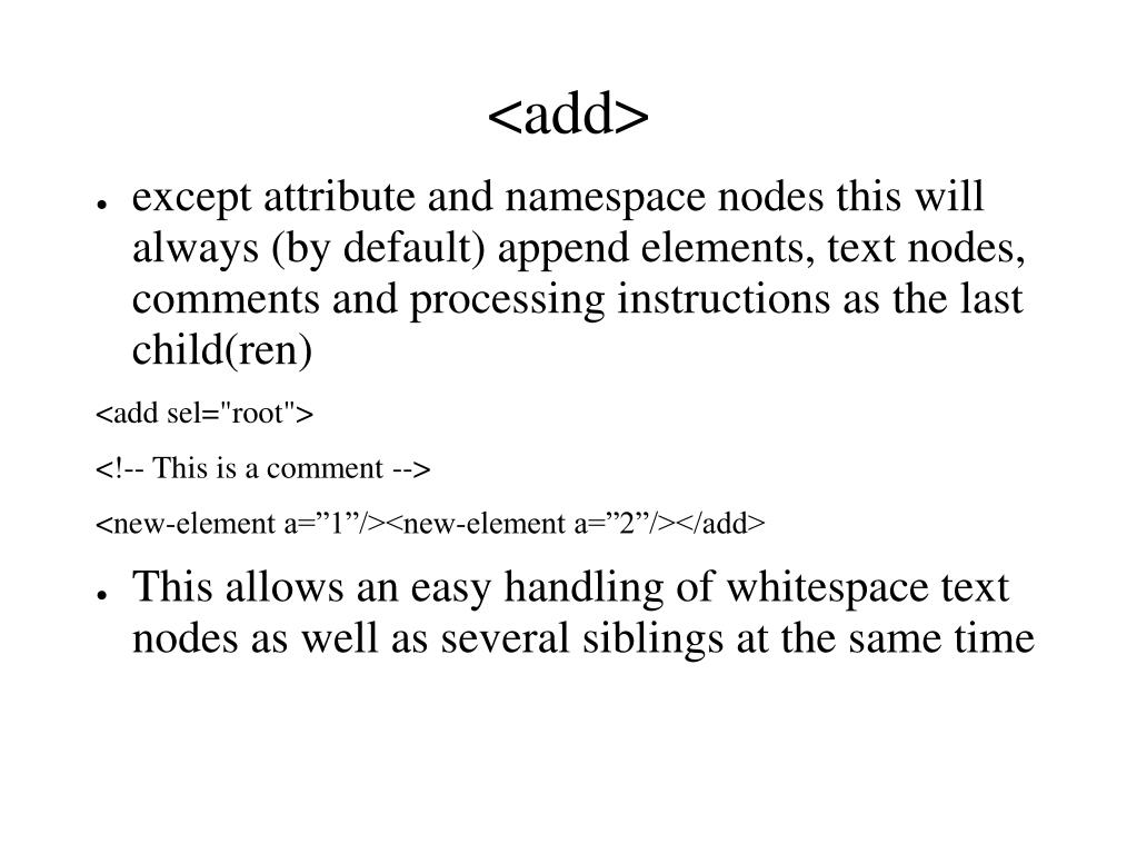 PPT XML Patch Operations based on XPath selectors PowerPoint